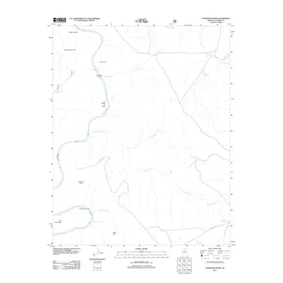 2012 Map of Tatahatso Point, 2012 Print