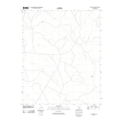 2010 Map of Tate Arroyo, 2010 Print