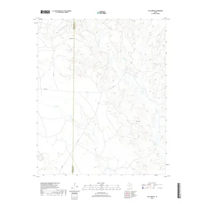 2019 Map of Tate Arroyo, 2019 Print