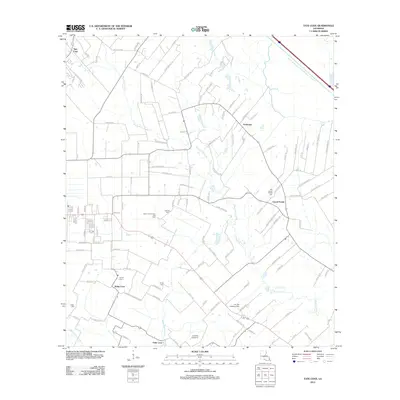 2012 Map of Tate Cove, 2012 Print