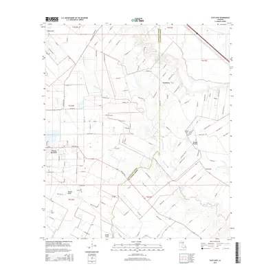 2015 Map of Tate Cove, 2015 Print