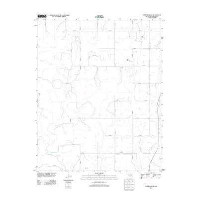 2012 Map of Tate Mountain, 2012 Print