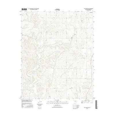2016 Map of Tate Mountain, 2016 Print