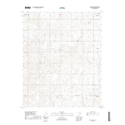 2018 Map of Tate Mountain, 2018 Print