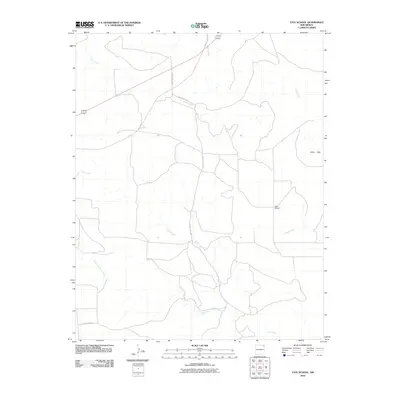 2010 Map of Tate School, 2010 Print