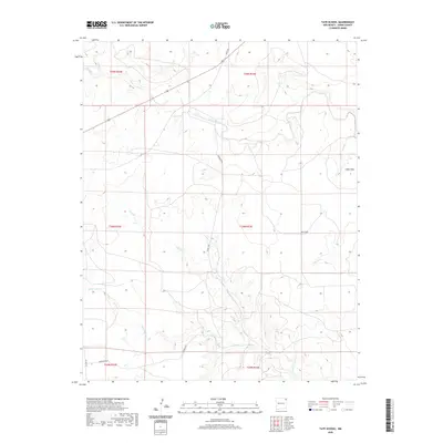 2020 Map of Tate School, 2020 Print