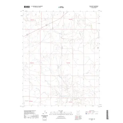 2023 Map of Tate School, 2023 Print