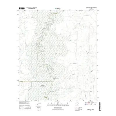 2016 Map of Tater Patch Lake, 2016 Print