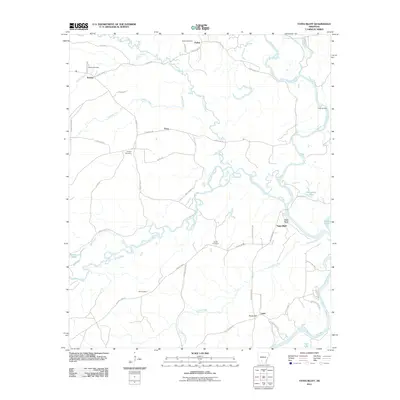 2011 Map of Tates Bluff, 2011 Print