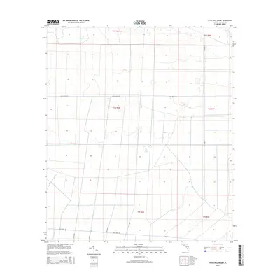 2015 Map of Tates Hell Swamp, 2015 Print