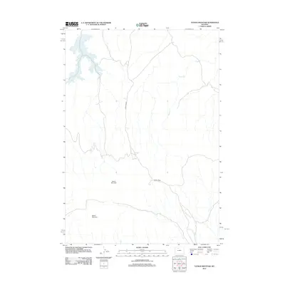 2012 Map of Tatman Mountain, 2012 Print