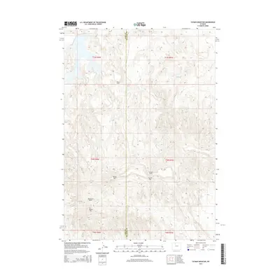 2015 Map of Tatman Mountain, 2015 Print