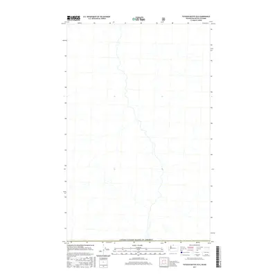 2017 Map of Tatoosh Buttes OE N, 2017 Print