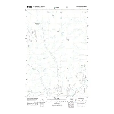 2011 Map of Tatoosh Lakes, 2011 Print