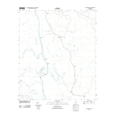 2011 Map of Tattlersville, 2011 Print