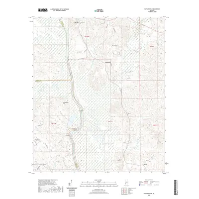 2020 Map of Tattlersville, 2020 Print