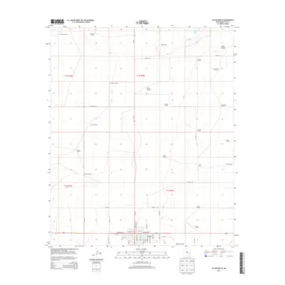2013 Map of Tatum North, 2013 Print