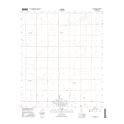 2017 Map of Tatum North, 2017 Print