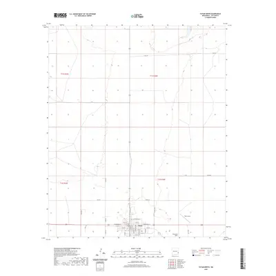 2020 Map of Tatum North, 2020 Print