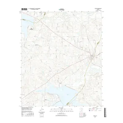2016 Map of Tatum, 2016 Print