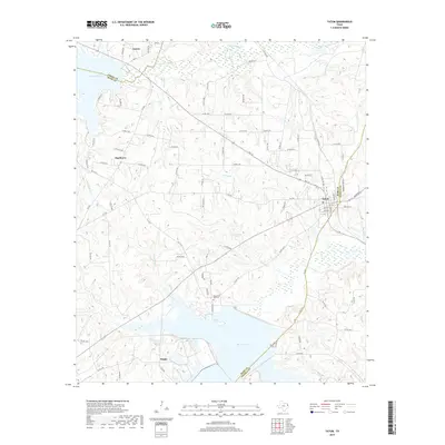 2019 Map of Tatum, 2019 Print