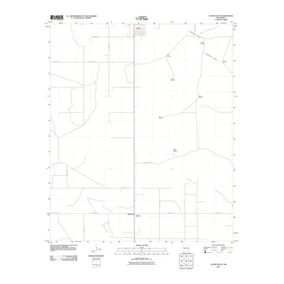 2010 Map of Tatum South, 2010 Print