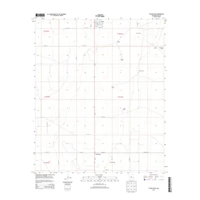 2013 Map of Tatum South, 2013 Print