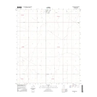 2017 Map of Tatum South, 2017 Print