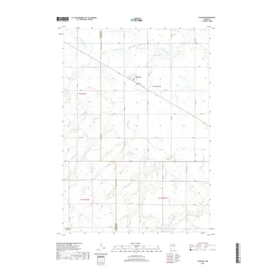 2019 Map of Taunton, 2019 Print