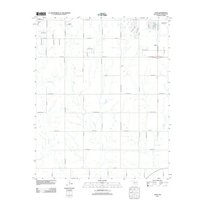 2012 Map of Taupa, 2012 Print