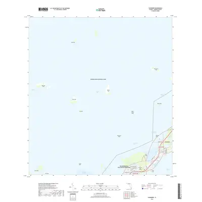 2018 Map of Tavernier, 2018 Print