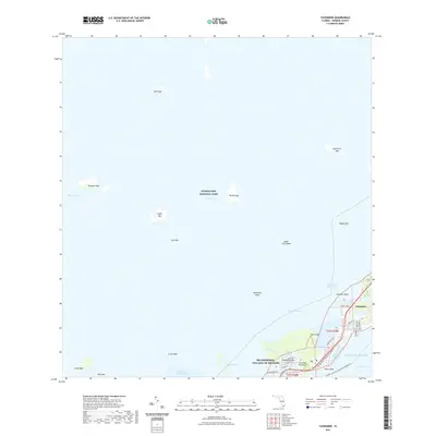 2021 Map of Tavernier, 2021 Print