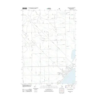 2012 Map of Tawas City, 2012 Print