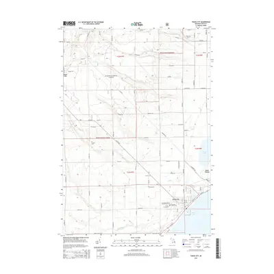 2014 Map of Tawas City, 2014 Print