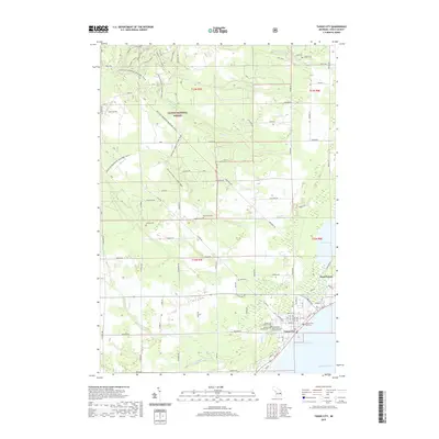 2019 Map of Tawas City, 2019 Print