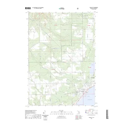 2023 Map of Tawas City, 2023 Print