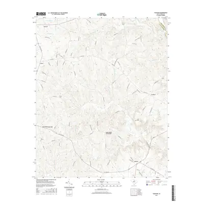 2017 Map of Taxahaw, 2017 Print