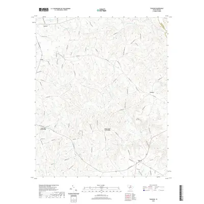2020 Map of Taxahaw, 2020 Print