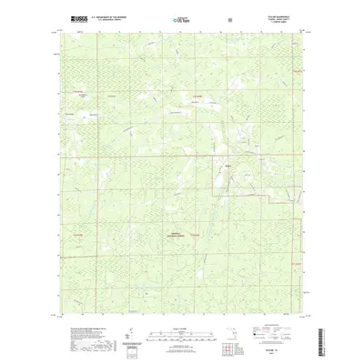 2021 Map of Taylor, 2021 Print