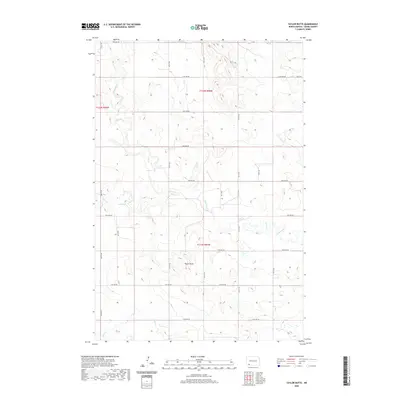2020 Map of Taylor Butte, 2020 Print