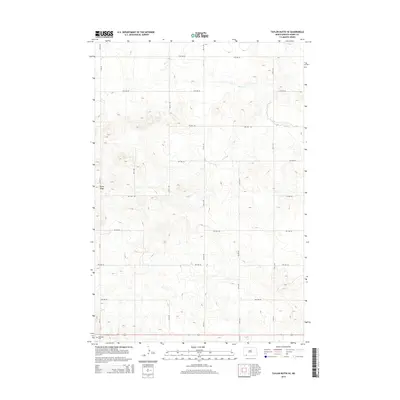 2014 Map of Taylor Butte SE, 2014 Print