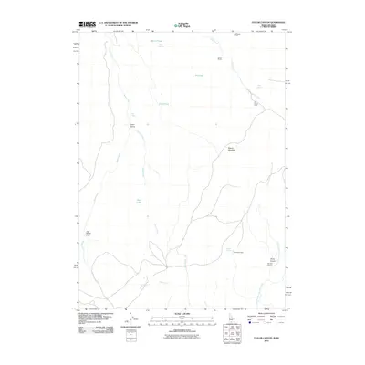 2010 Map of Taylor Canyon, 2010 Print