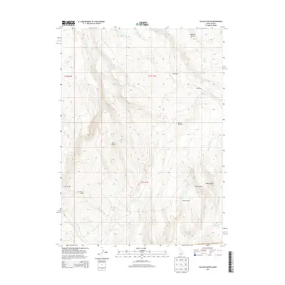 2013 Map of Taylor Canyon, 2013 Print