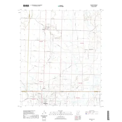 2020 Map of Taylor, 2020 Print