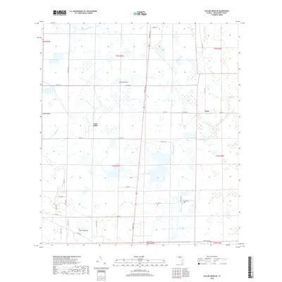 2018 Map of Taylor Creek NE, 2018 Print