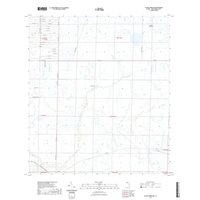 2021 Map of Taylor Creek NW, 2021 Print