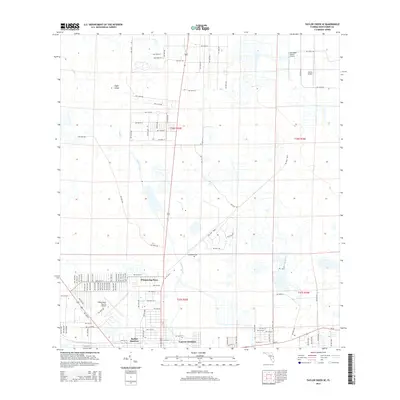 2015 Map of Taylor Creek SE, 2015 Print