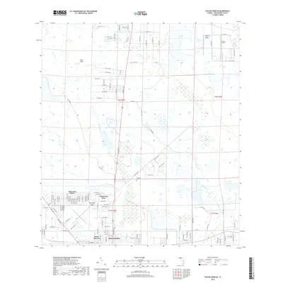 2018 Map of Taylor Creek SE, 2018 Print