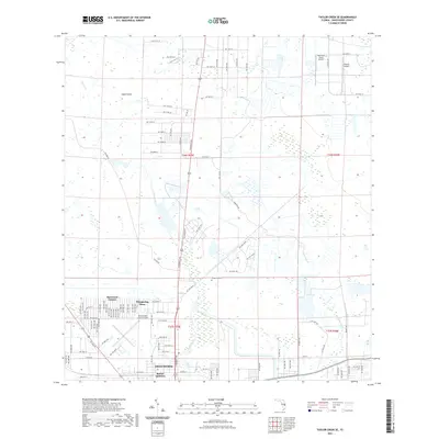 2021 Map of Taylor Creek SE, 2021 Print