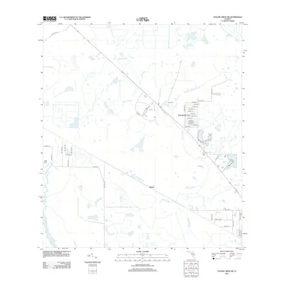2012 Map of Taylor Creek SW, 2012 Print